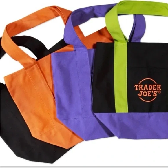 Trader Joe’s Halloween Color Block Mini Tote - Picture 2 of 2